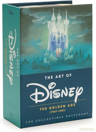 The Art of Disney: The Golden Age (1937-1961): 100 Collectible Postcards - Disney [KSIĄŻKA]