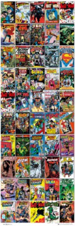 DC Comics Okładki Komiksów [PLAKAT]