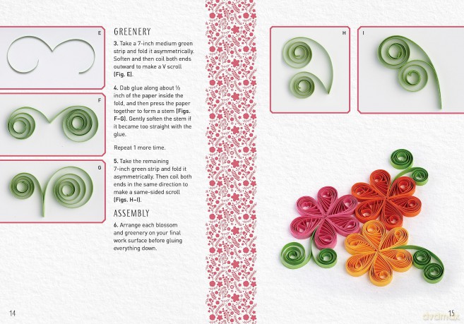 The Art of Paper Quilling Kit: Create 10 Beautiful Flora and Fauna Designs - Cecelia Louie [KSIĄŻKA]