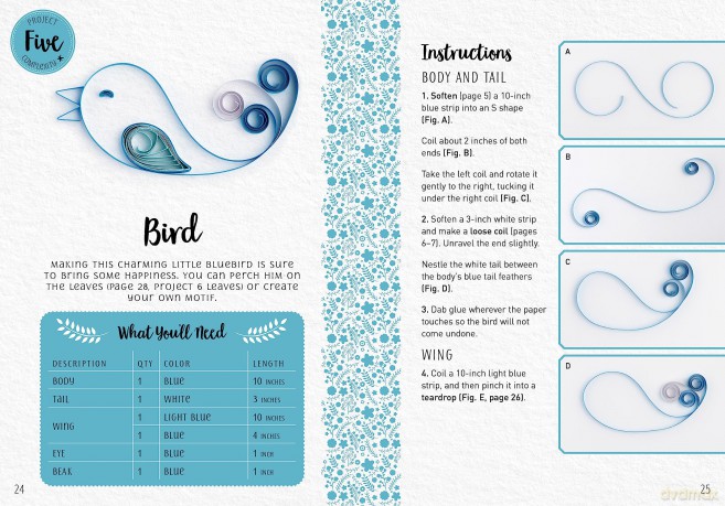 The Art of Paper Quilling Kit: Create 10 Beautiful Flora and Fauna Designs - Cecelia Louie [KSIĄŻKA]