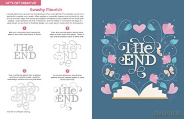 The Art of Playful Lettering: A Super-Fun, Super-Creative, and Super-Joyful Guide to Uplifting Words and Phrases - Includes Bonus Drawing Lessons - Dawn Nicole Warnaar [KSIĄŻKA]