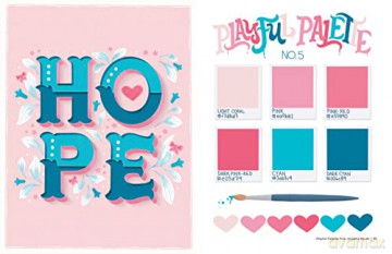 The Art of Playful Lettering: A Super-Fun, Super-Creative, and Super-Joyful Guide to Uplifting Words and Phrases - Includes Bonus Drawing Lessons - Dawn Nicole Warnaar [KSIĄŻKA]