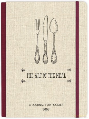 The Art of the Meal Hardcover Journal: A Journal for Foodies - Ellie Claire [KSIĄŻKA]