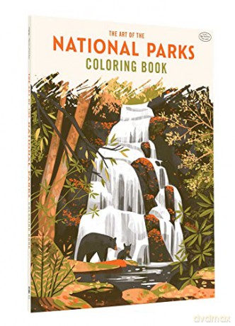 The Art of the National Parks Coloring Book - Fifty-Nine Parks [KSIĄŻKA]