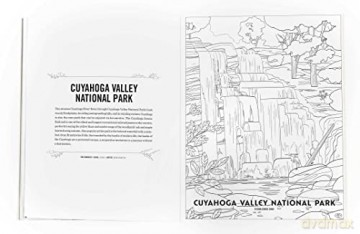 The Art of the National Parks Coloring Book - Fifty-Nine Parks [KSIĄŻKA]