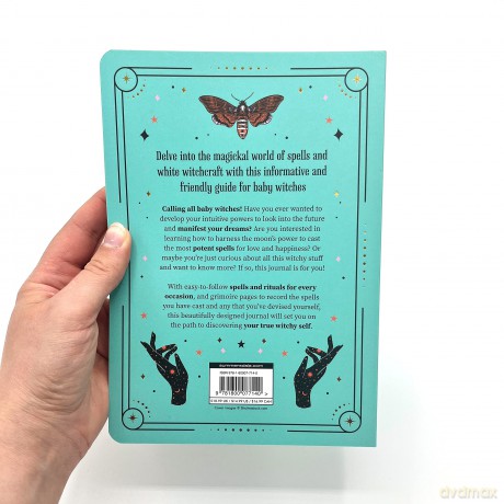 The Baby Witch's Journal: A Spell Book for New Witches - Astrid Carvel [KSIĄŻKA]
