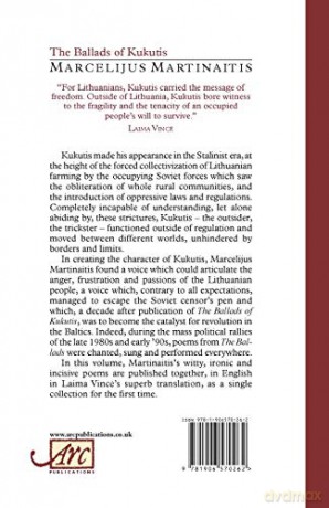 The Ballads of Kukutis (Arc Classic Translations) (Arc Translation Classics (obsolete)) - Marcelijus Martinaitis [KSIĄŻKA]