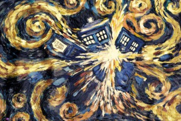 Doctor Who Eksplodujące Tardis [PLAKAT]