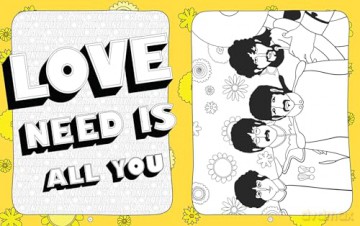 The Beatles Yellow Submarine A Creative Experience: Coloring and Activity Book - Insight Editions [KSIĄŻKA]