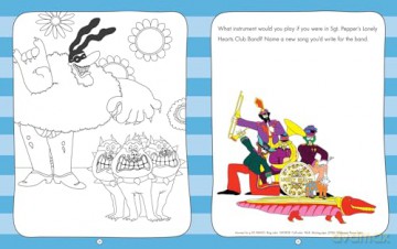 The Beatles Yellow Submarine A Creative Experience: Coloring and Activity Book - Insight Editions [KSIĄŻKA]