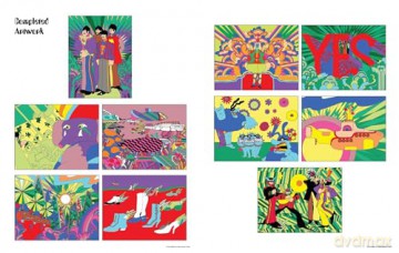 The Beatles Yellow Submarine Color By Numbers - Insight Editions [KSIĄŻKA]