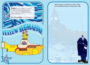 The Beatles Yellow Submarine Lyrical Journal: Guided Self-Expression for Beatles Fans - Insight Editions [KALENDARZ]