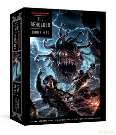 The Beholder Puzzle: A 1000-piece Jigsaw Puzzle Featuring the Most Eye-conic Creature from Dungeons and Dragons: Jigsaw Puzzles for Adults - Official Dungeons &amp [PUZZLE]