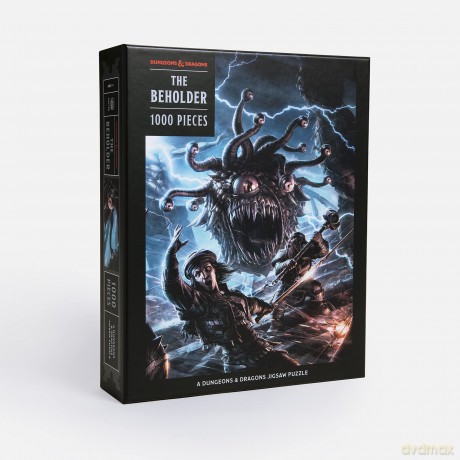 The Beholder Puzzle: A 1000-piece Jigsaw Puzzle Featuring the Most Eye-conic Creature from Dungeons and Dragons: Jigsaw Puzzles for Adults - Official Dungeons &amp [PUZZLE]