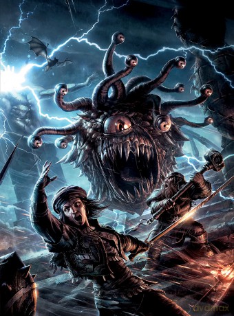 The Beholder Puzzle: A 1000-piece Jigsaw Puzzle Featuring the Most Eye-conic Creature from Dungeons and Dragons: Jigsaw Puzzles for Adults - Official Dungeons &amp [PUZZLE]