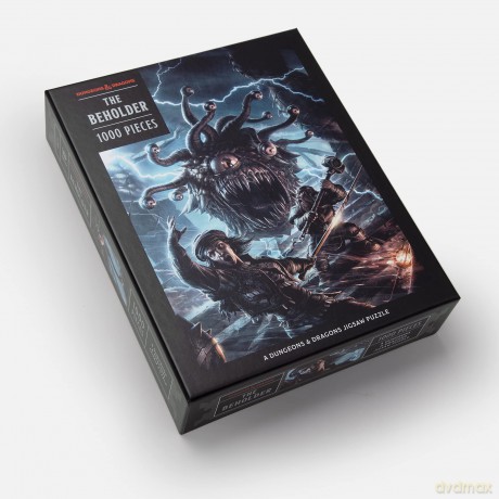 The Beholder Puzzle: A 1000-piece Jigsaw Puzzle Featuring the Most Eye-conic Creature from Dungeons and Dragons: Jigsaw Puzzles for Adults - Official Dungeons &amp [PUZZLE]