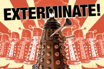 Doctor Who Pojazd Daleków [PLAKAT]