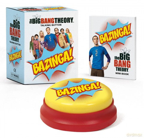 The Big Bang Theory Talking Button: Bazinga! (Rp Minis) - Bryan Young [KSIĄŻKA]