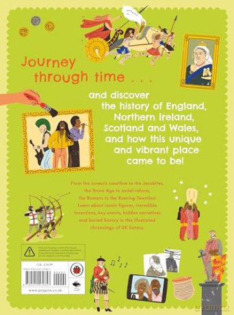 The Big Book of UK History: An illustrated account of UK history for 7-11 year olds (The Big Book of the UK) - Lisa Williams [KSIĄŻKA]