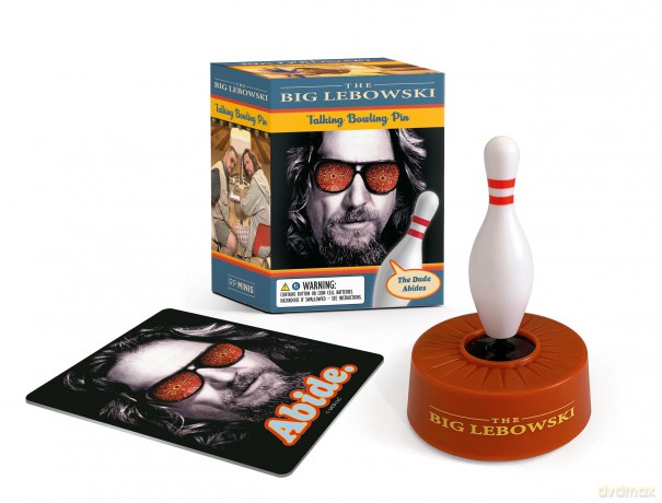 The Big Lebowski Talking Bowling Pin: The Dude Abides (Rp Minis) - Running Press [KSIĄŻKA]