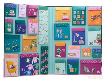 The Book Lover's Kalendarz Adwentowy: 25 Bookish Gifts for Readers - Weldon Owen [KALENDARZ]