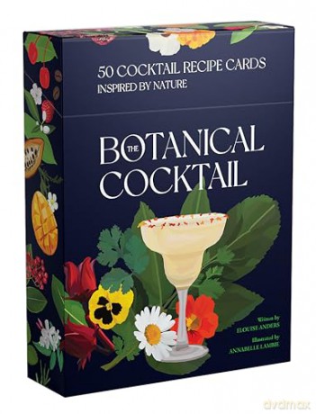 The Botanical Cocktail Deck of Cards: 50 cocktail recipes inspired by nature - Elouise Anders [KSIĄŻKA]