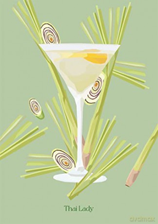 The Botanical Cocktail Deck of Cards: 50 cocktail recipes inspired by nature - Elouise Anders [KSIĄŻKA]