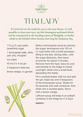 The Botanical Cocktail Deck of Cards: 50 cocktail recipes inspired by nature - Elouise Anders [KSIĄŻKA]