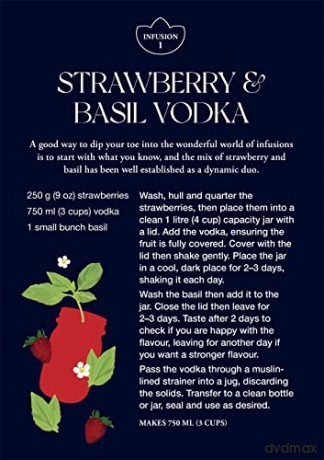 The Botanical Cocktail Deck of Cards: 50 cocktail recipes inspired by nature - Elouise Anders [KSIĄŻKA]