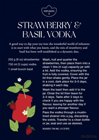 The Botanical Cocktail Deck of Cards: 50 cocktail recipes inspired by nature - Elouise Anders [KSIĄŻKA]