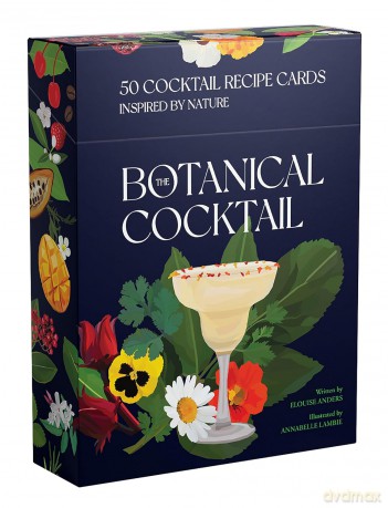 The Botanical Cocktail Deck of Cards: 50 cocktail recipes inspired by nature - Elouise Anders [KSIĄŻKA]