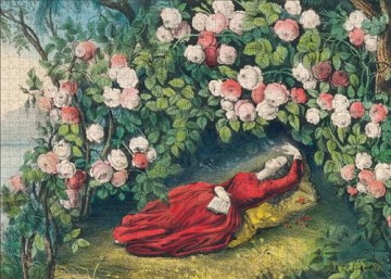 The Bower of Roses Puzzle: 1,000-pieces (John Derian Paper Goods): The Bower of Roses 1,000-Piece Puzzle (Artisan Puzzle) - Derian [KSIĄŻKA]