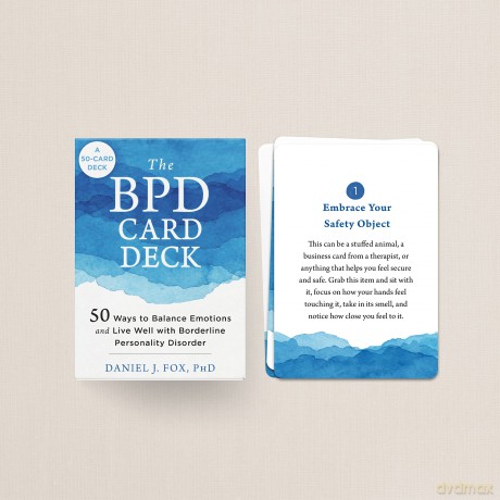 The BPD Card Deck: 52 Ways to Balance Emotions and Live Well with Borderline Personality Disorder - Daniel Fox [KSIĄŻKA]