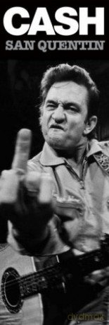 Johnny Cash San Quentin (Finger) [PLAKAT]