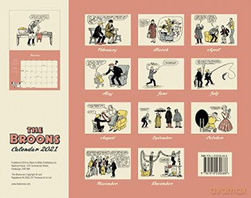 The Broons Calendar 2021 - The Broons [KALENDARZ]