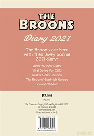 The Broons Diary 2021 - The Broons [KSIĄŻKA]