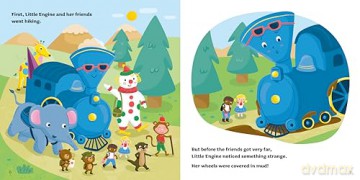 The Camping Trip (The Little Engine That Could) - Spinner [KSIĄŻKA]