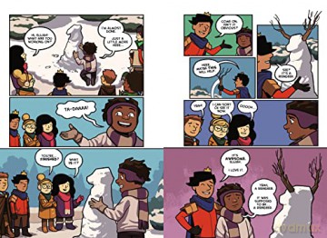 The Cardboard Kingdom #3: Snow and Sorcery: (A Graphic Novel) - Chad Sell [KOMIKS]