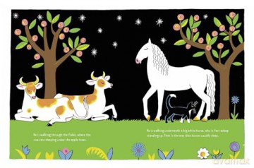 The Cat at Night: The classic read-along picture book - Dahlov Ipcar [KSIĄŻKA]