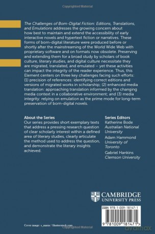 The Challenges of Born-Digital Fiction: Editions, Translations, and Emulations (Elements in Digital Literary Studies) - Dene Grigar [KSIĄŻKA]
