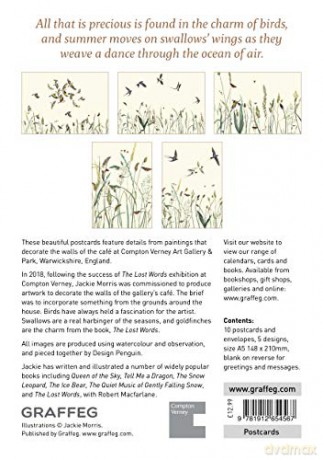 The Charm and the Flight Postcard Pack - Jackie Morris [KSIĄŻKA]