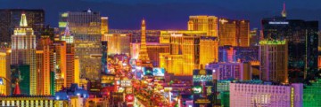 Las Vegas Panorama miasta [PLAKAT]