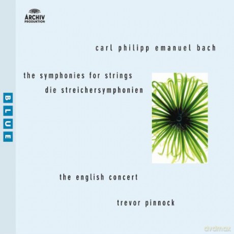 Pinnock: C.P.E.Bach:Symphonies For Strings/Archiv [CD]