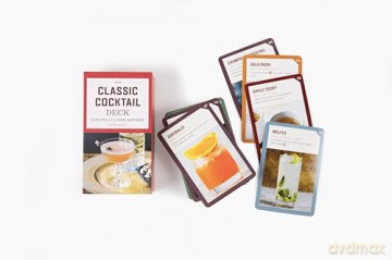 The Classic Cocktail Deck: 75 Recipes for the Home Bartender - 75 cards - Faith Hingey [KSIĄŻKA]