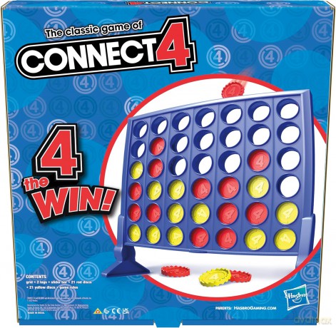 Gra planszowa Hasbro Gaming Classic Connect 4 Game [GRA]