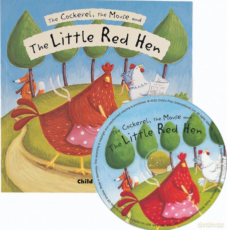 The Cockerel, the Mouse and the Little Red Hen (Flip-Up Fairy Tales) - Jess Stockham [KSIĄŻKA]