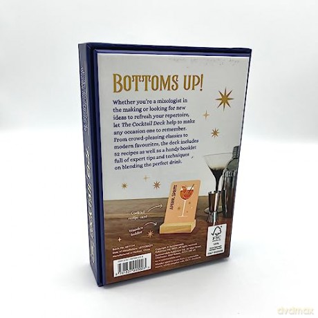 The Cocktail Deck: 52 Classic and Modern Cocktail Recipe Cards for Every Occasion [KSIĄŻKA]