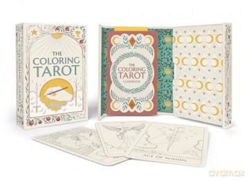 The Coloring Tarot: A Deck and Guidebook to Color and Create - Sarah Lyons [KSIĄŻKA]