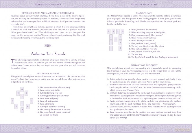 The Complete Arthurian Tarot: Includes classic deck with revised and updated coursebook - Caitlín Matthews [KSIĄŻKA]