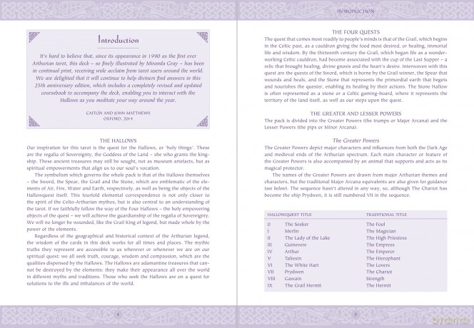 The Complete Arthurian Tarot: Includes classic deck with revised and updated coursebook - Caitlín Matthews [KSIĄŻKA]